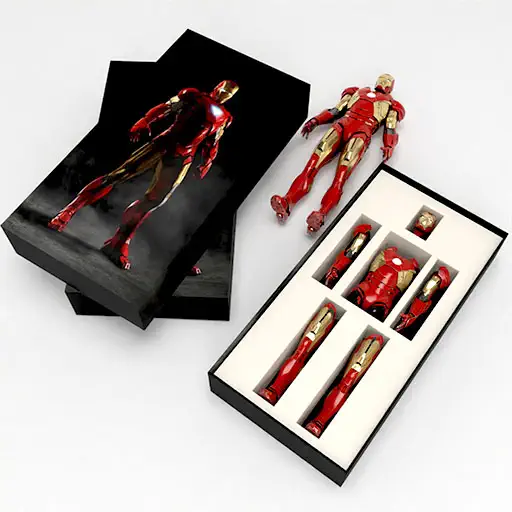Iron Man Action Figure Rigid Boxes with Insert
