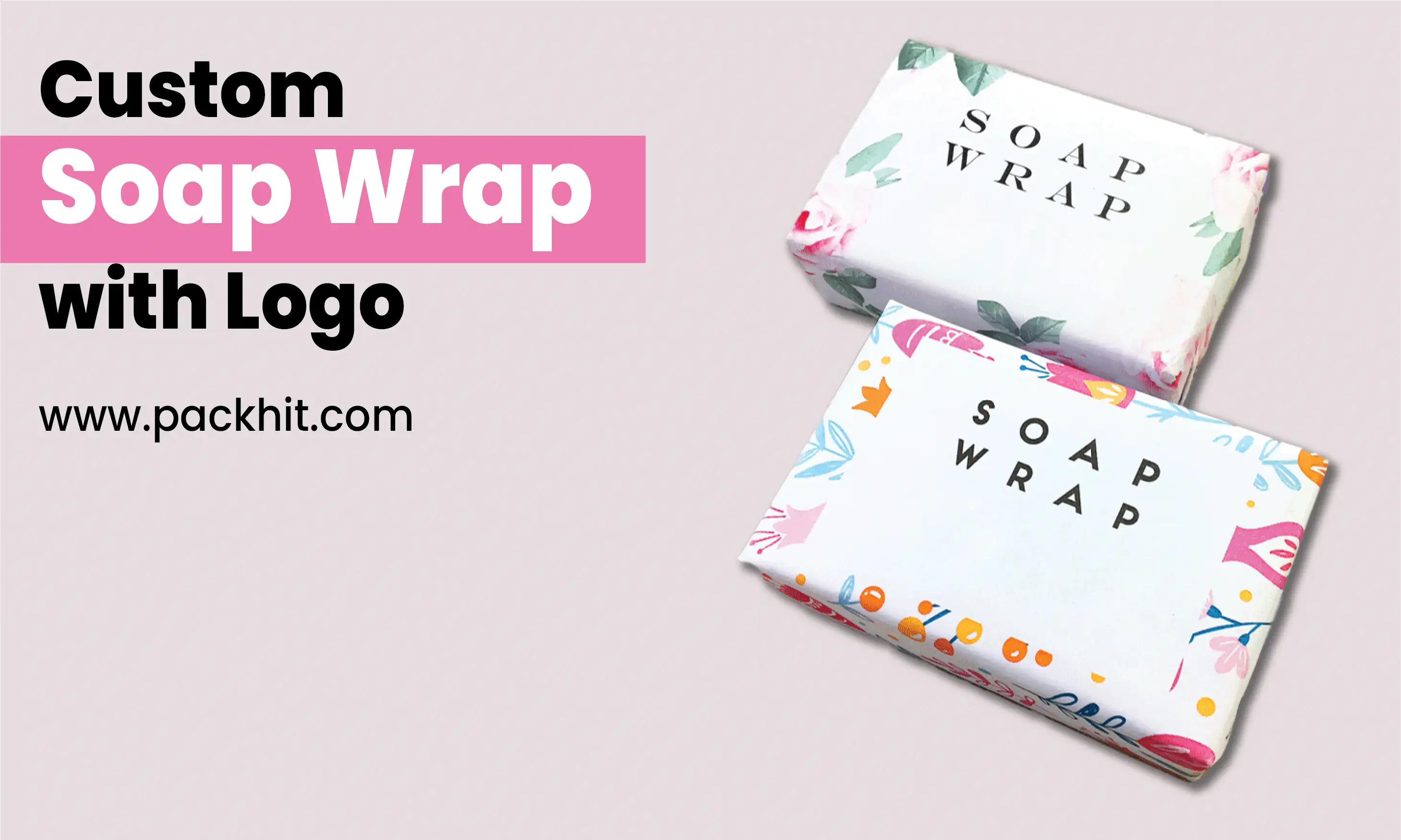 Custom Soap Wraps with Logo