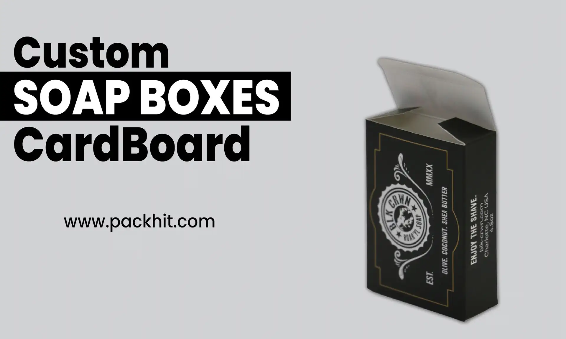 Custom Cardboard Soap Boxes