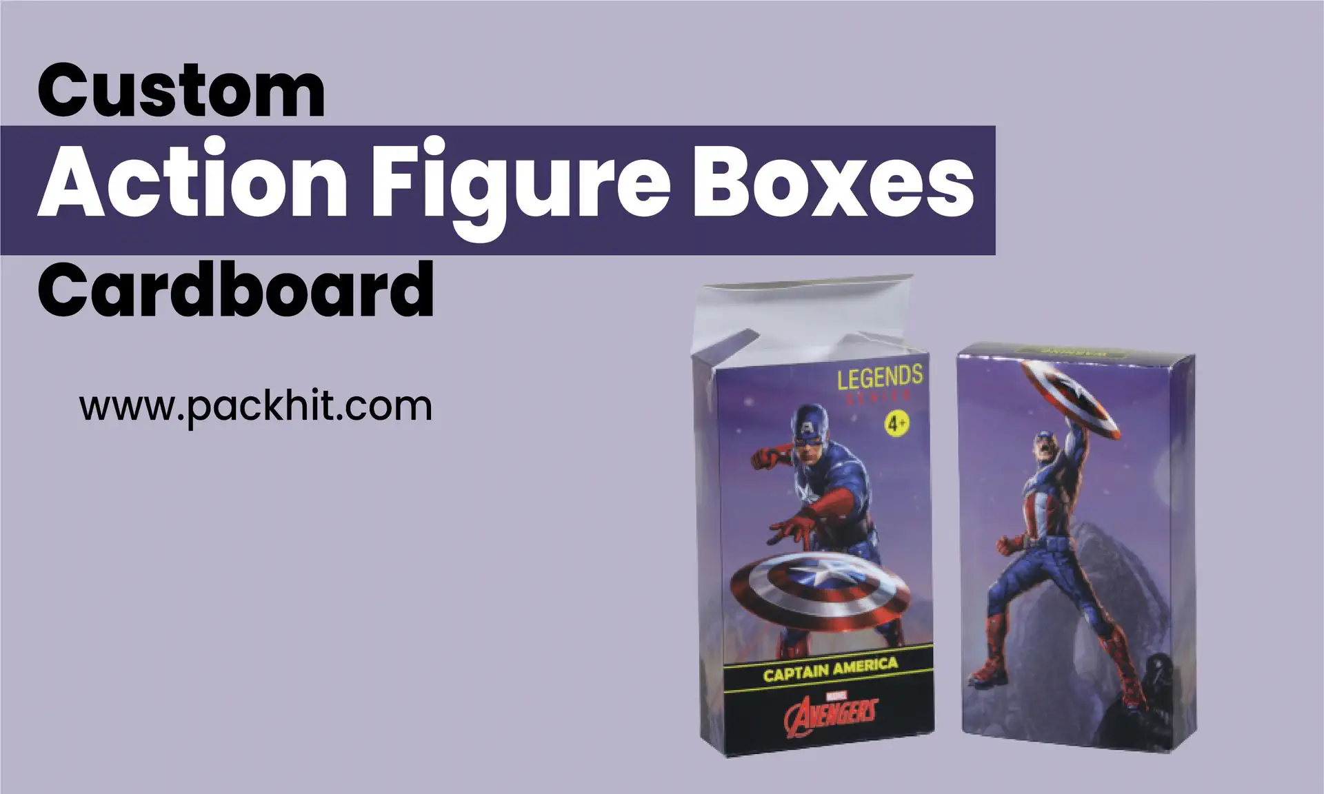 Custom Action Figure  Packaging Boxes