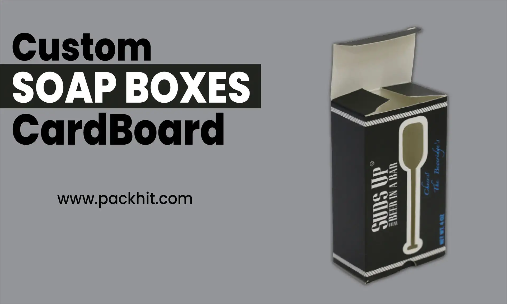 Custom Cardboard Soap  Packaging Boxes