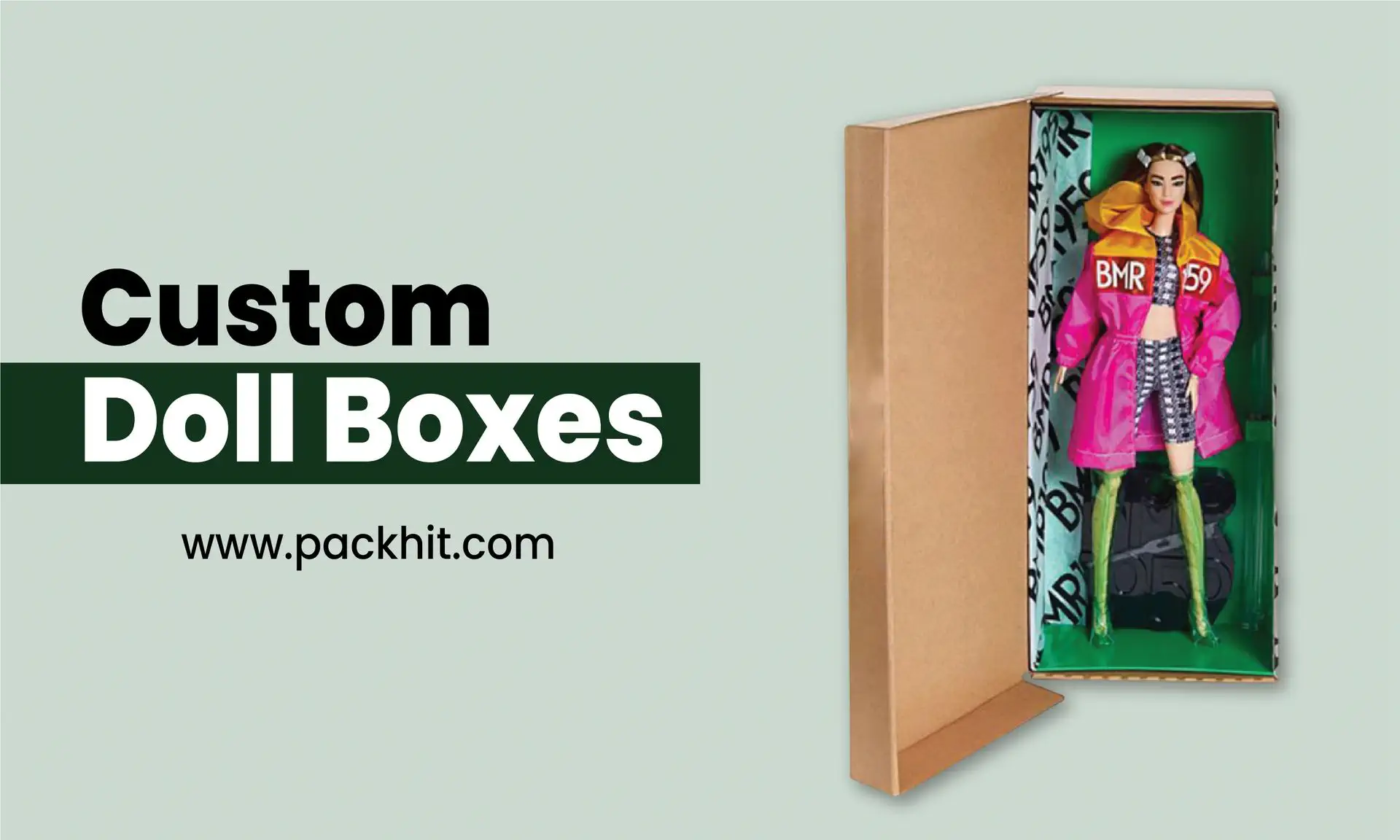 Custom Cardboard Doll Boxes