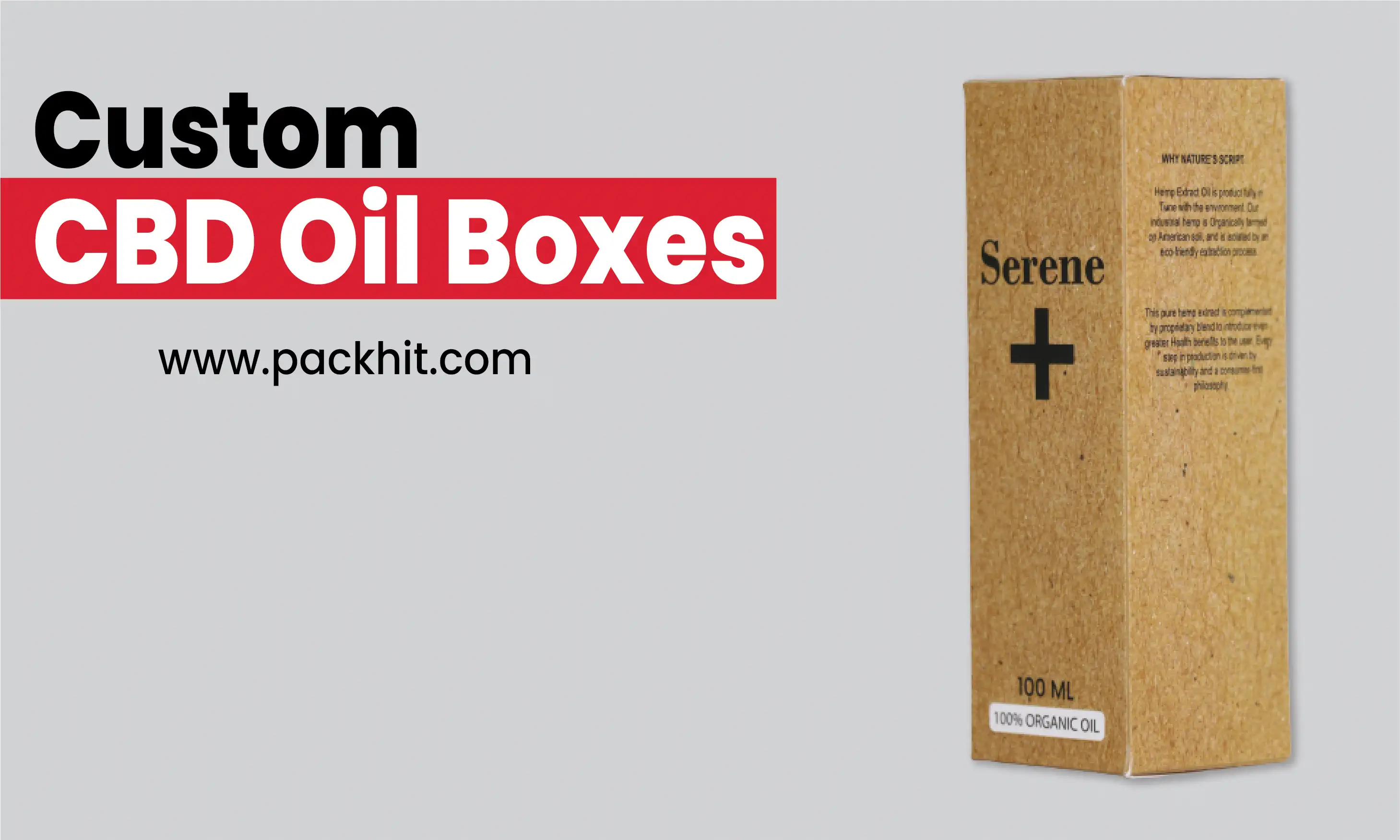 Eco-Friendly CBD Oil Boxes