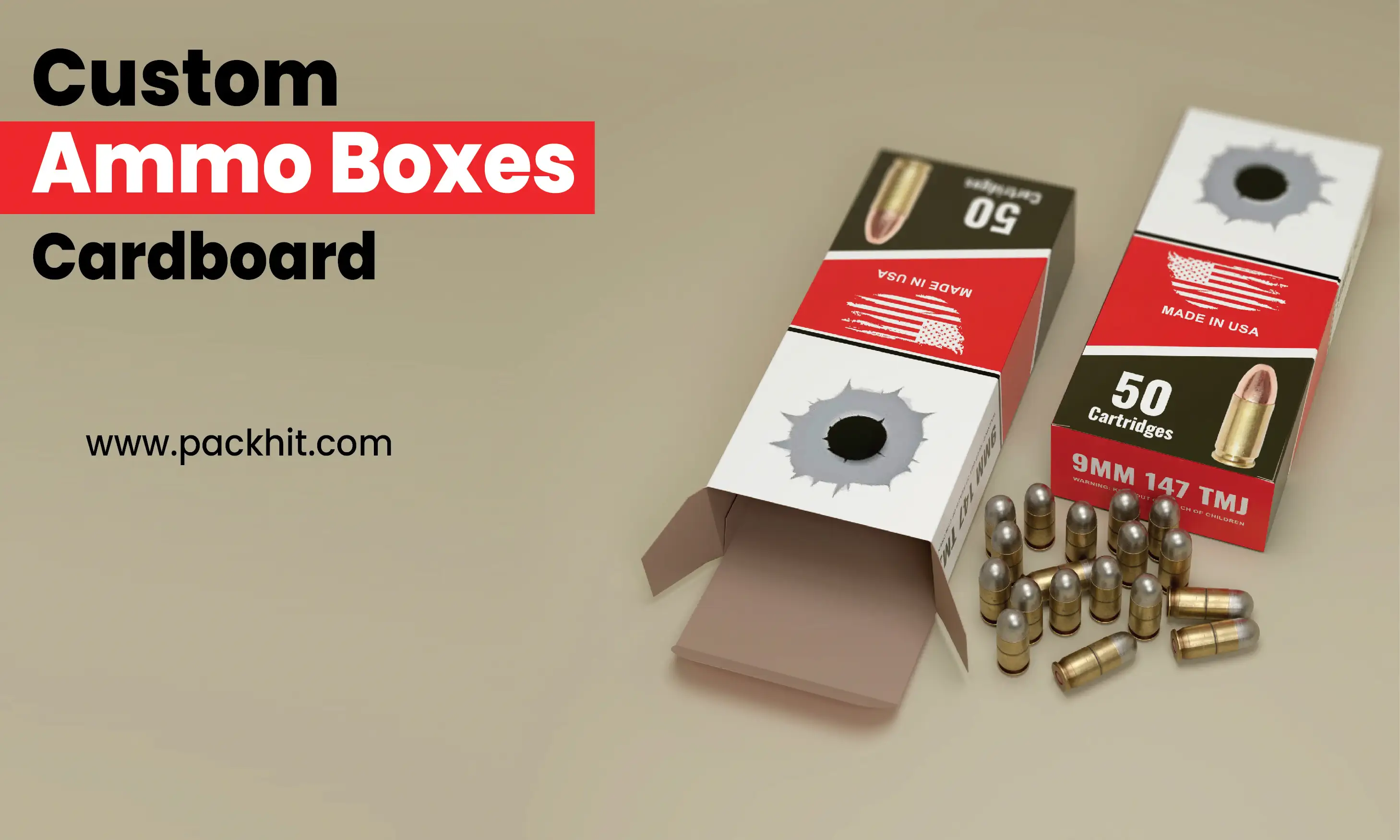 Ammo Packaging Boxes