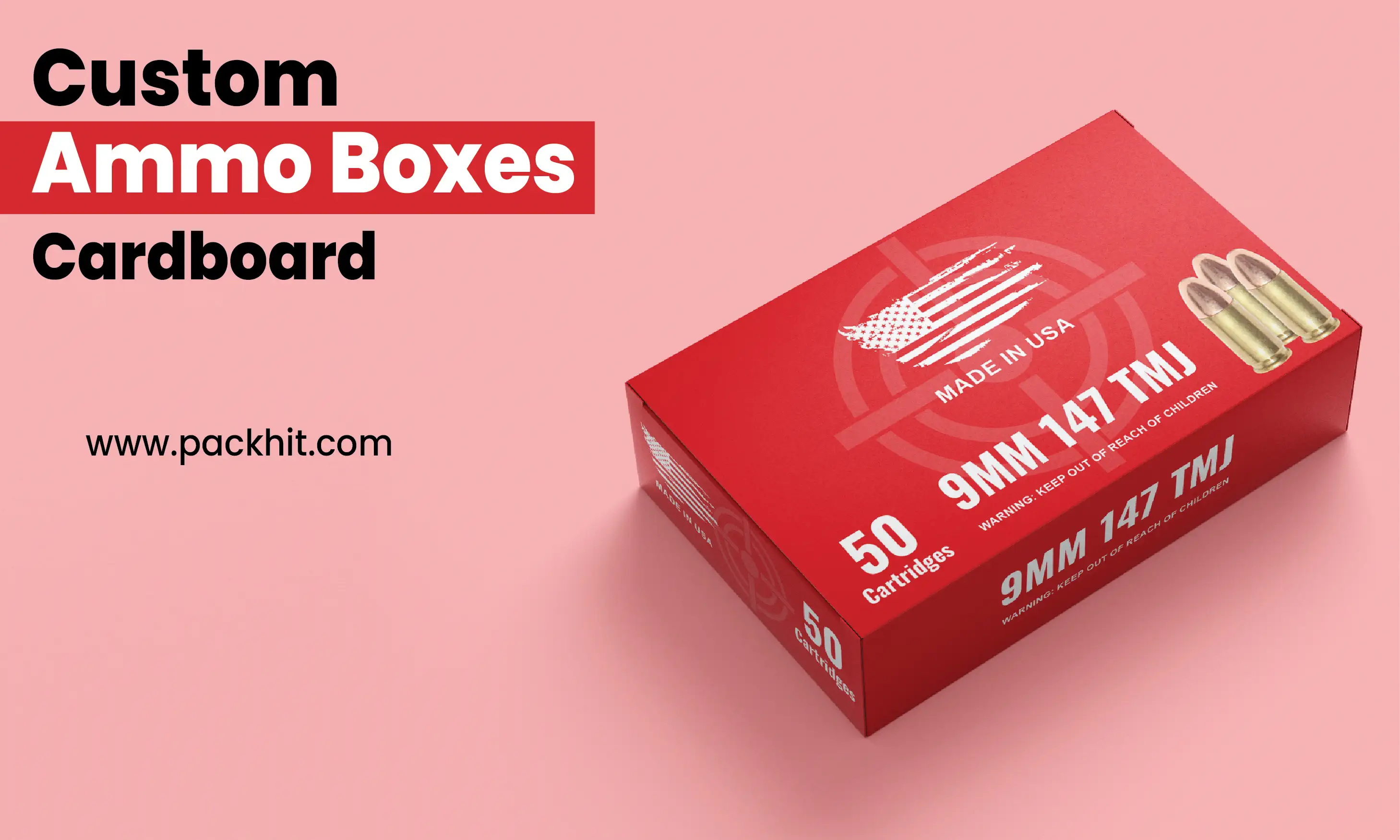 Durable Cardbaord Ammo Box