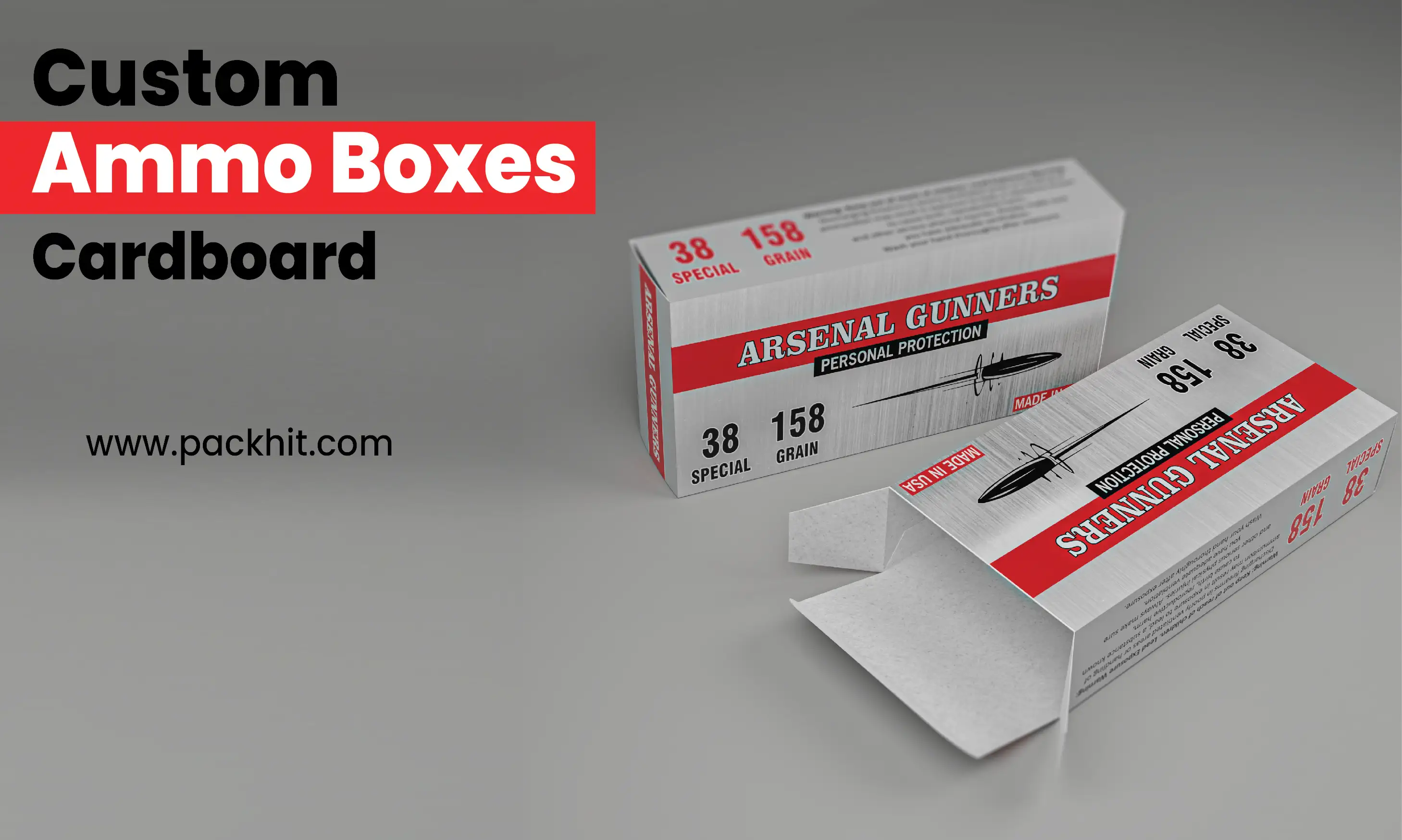Custom Printed Ammo Boxes