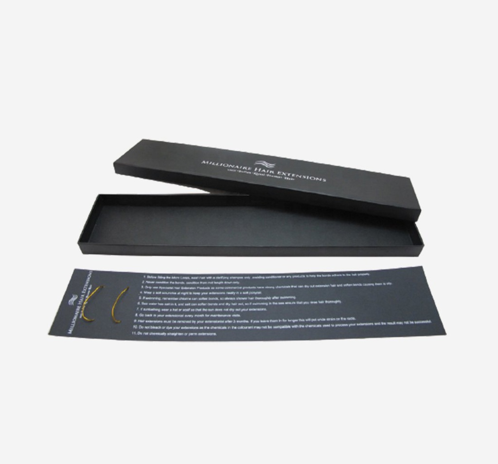Hair Extension Packaging Boxes