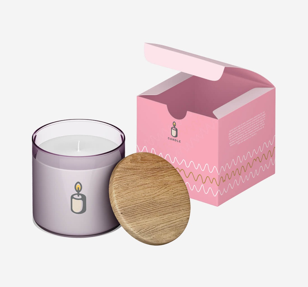 Candle Boxes with Logo