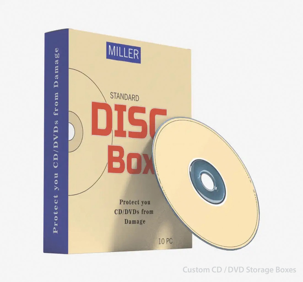 cd dvd cardboard storage boxes