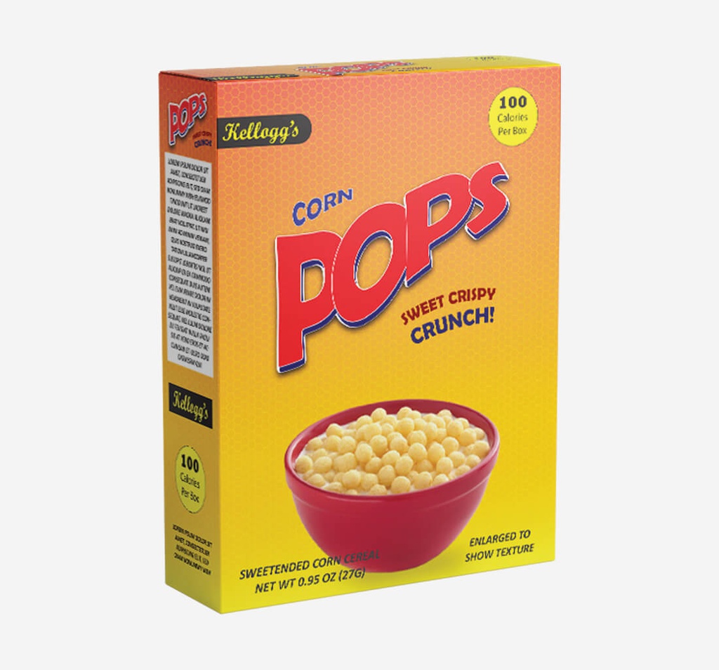 Cardstock Cereal Boxes