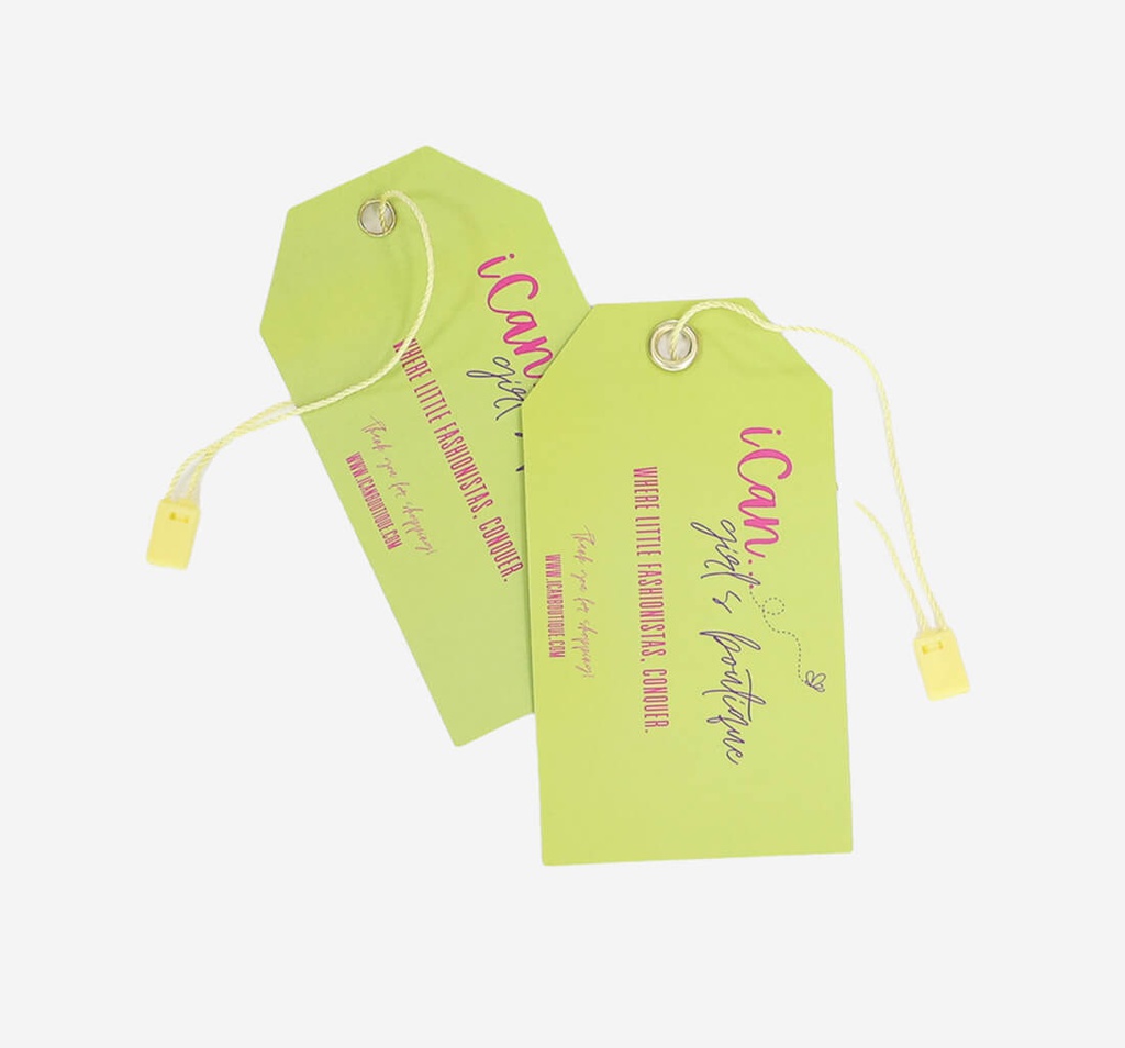Wholesale Custom Retail Tags | Personalized Printed Retail Tags
